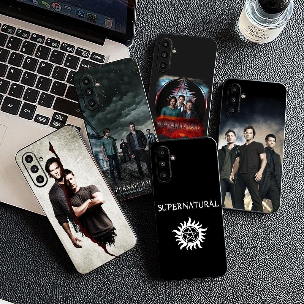 Poster S-Supernaturals Casing Phone Cover for Samsung Galaxy Note 20 9 8 S8 S10 S9 Plus A54 A33 A21S A31 M21 S10E A17 Soft Case