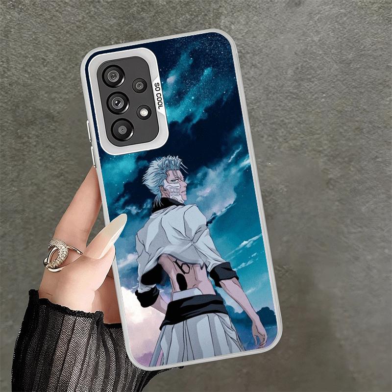 Bleach Grimmjow 6 Soft Phone Case for Samsung A17 A16 A15 A14 A13 A57 A56 A55 A54 A53 A37 A36 A35 A34 A33 A26 A25 A24 A23 A52