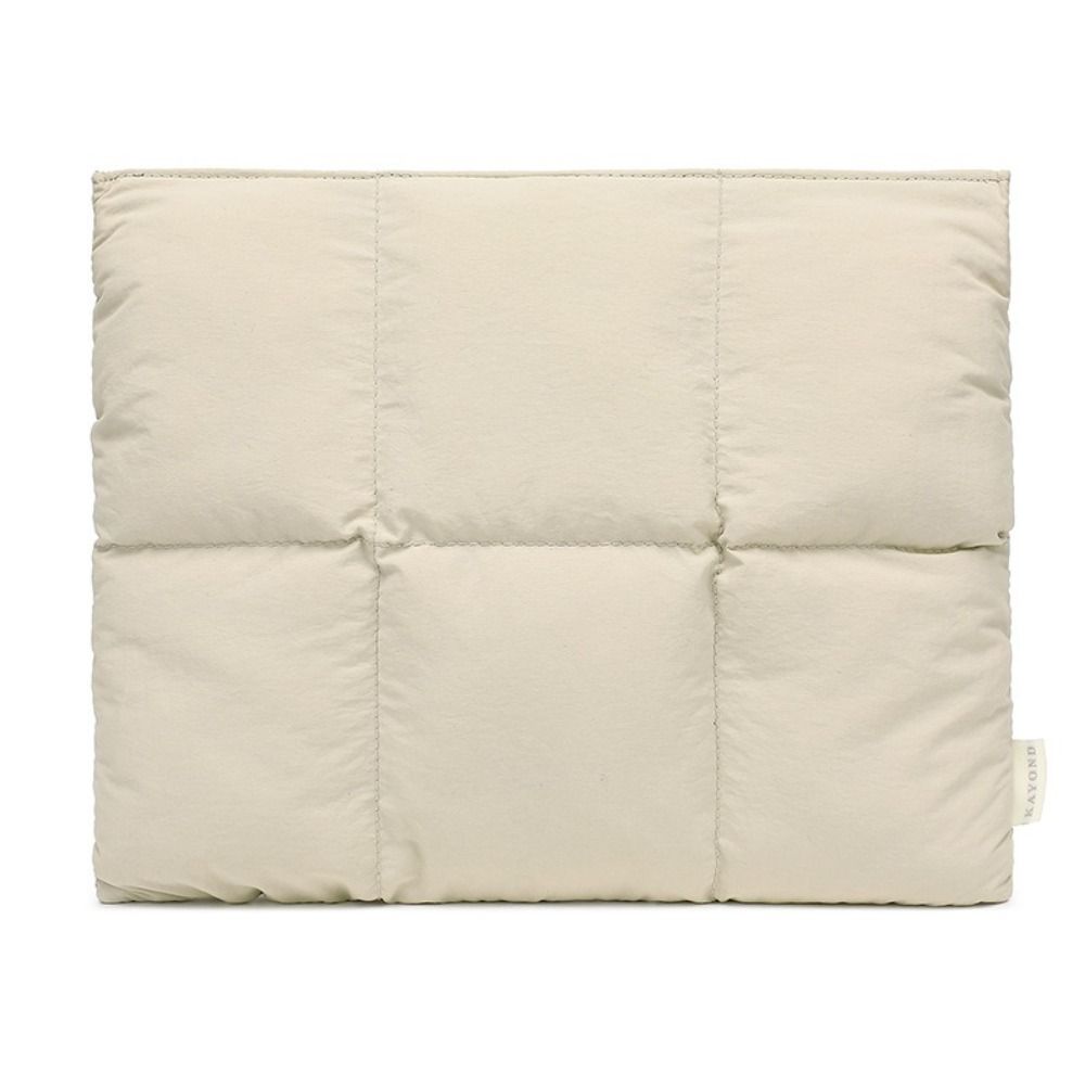 

14 16 Inch Pillow Laptop Sleeve Puffy Automatic Close Carrying Case Men Women Large Capacity Notebook Storage Bag Air/Pro M2 M3 14 inch бежевий