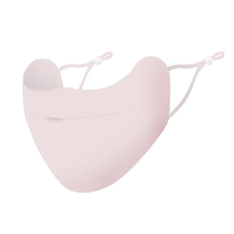High-Value 3D Ice Silk Eye Corner Care UV Protection Mask for Women - Breathable & Seamless Summer Sun Shield