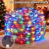 LED String Lights USB Power Lamp for Patio Tree Christmas Party Wedding Decor Outdoor Lighting Fairy Lights