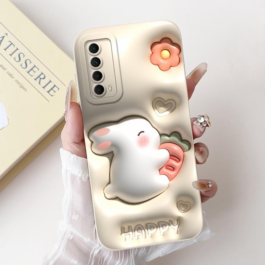 For Huawei P smart 2021 Case New Soft Silicone Cover For Huawei PSmart 2021 PPA-LX1 Phone Cover on Huawei Y7a Enjoy 20 SE Bumper
