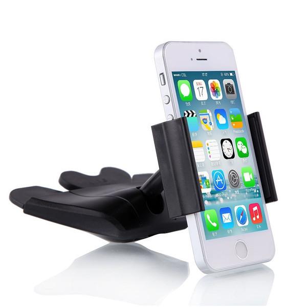 Car Phone Mount Universal Silicone Suction Cup Adjustable Dashboard Holder For Navigation