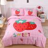 Cute Tiger  Little Rabbit 2/3 Piecebedroom setChildren'sGift Teenagers Adulte Microfibre Double Bed Single Bed Duvet Cover