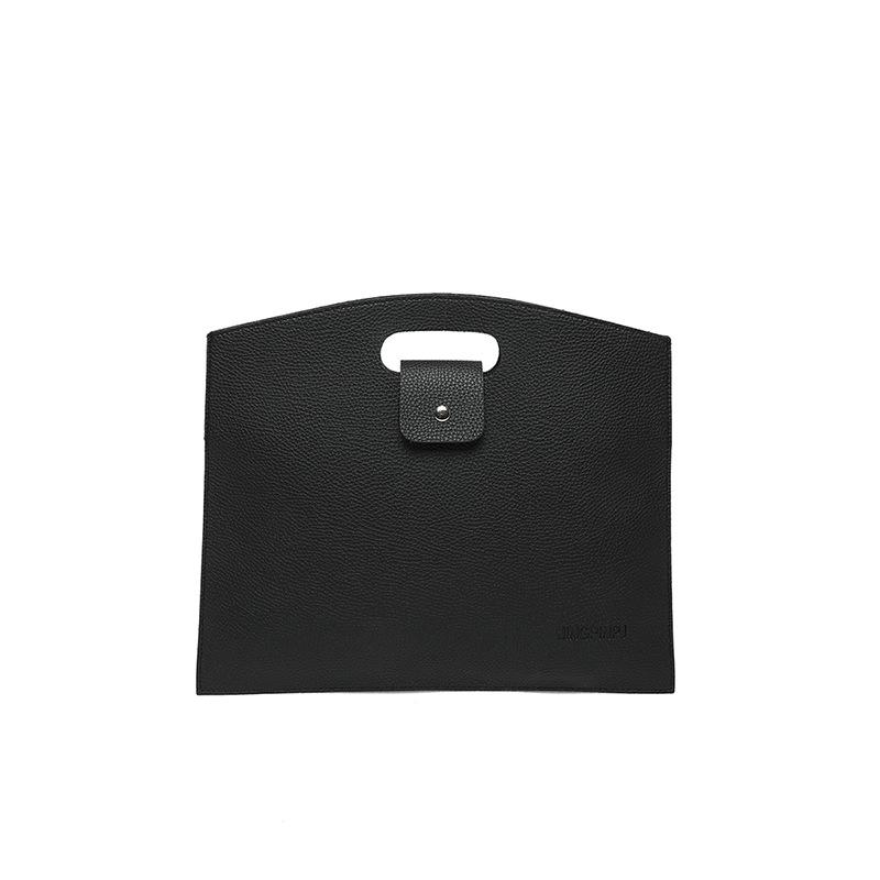 

Simple high-end bag women s new trendy fashion large-capacity clutch bag commuter handbag чёрный