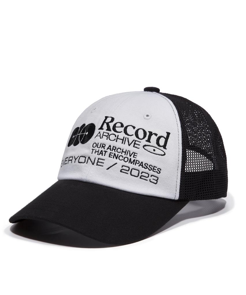 Suku Record Ball Cap - Black Mesh