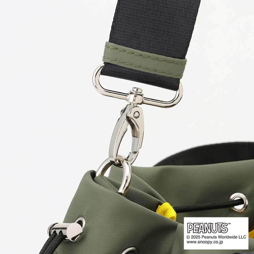 Isaac Snoopy Design 2-vägs dragskoväska (Kaka) 2005703 Khaki (86)