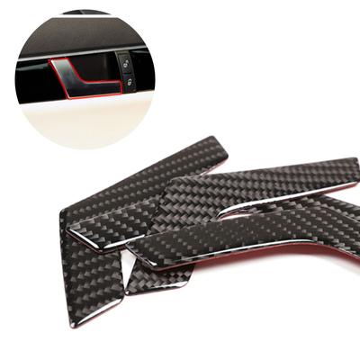 Pro Mercedes Benz C Class W204 2005 2006 2007 2008 2009 2010 2011 2012 Carbon Fiber Car Interiér Klika dveří Kryt rámu