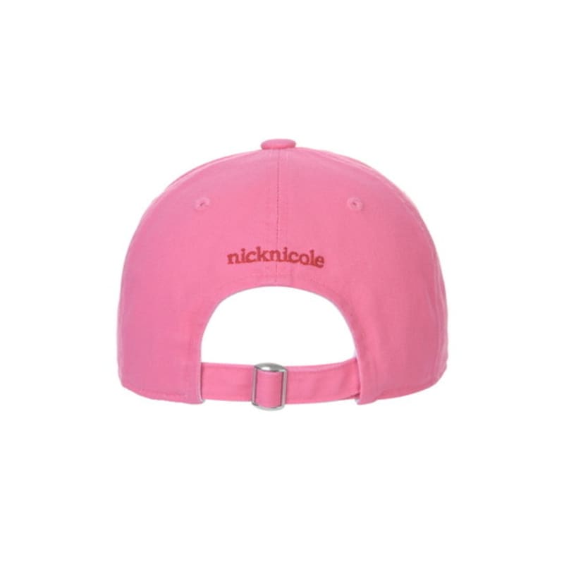 NICK&NICOLE NN DOTCOM SIGNATURE BALL cap_DEEP Pink