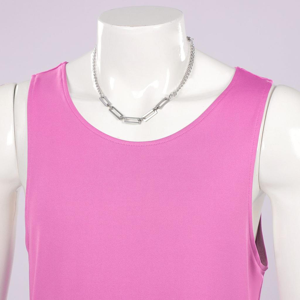 K-Pop Demon Hunter Jinu Cosplay Costume Shaka Boys Devil Boy Group Anime Pink Shirt with Sleeveless Undershirt