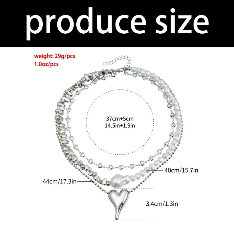 Rhinestones Crystal Heart Chokers Necklace Edgy Stacking Jewelry Stackable Clavicle Chain For Women Daily Wear Gift