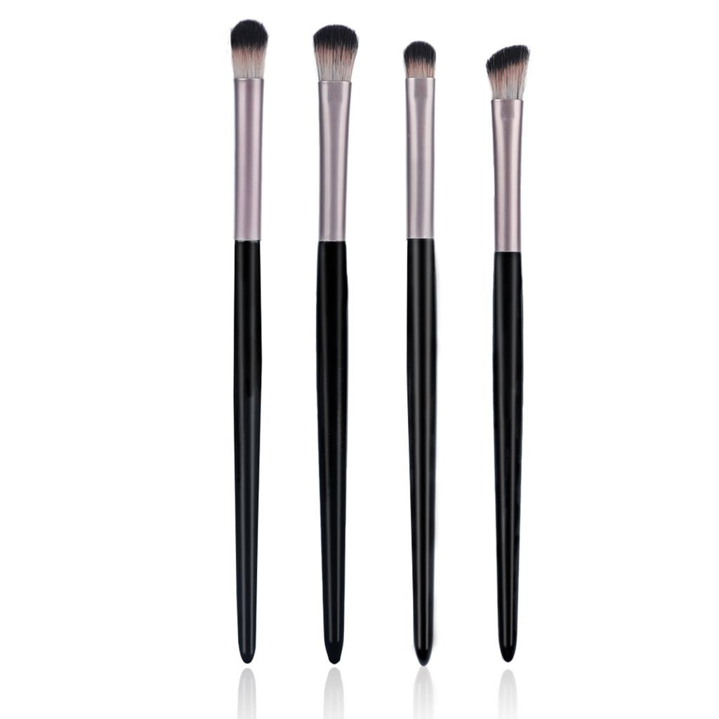 New Eyeshadow Makeup Brush Set of 4 Small Grape Eyeshadow Brushes, Nose Shadow Brushes, Smudge Brushes, Beauty Tools