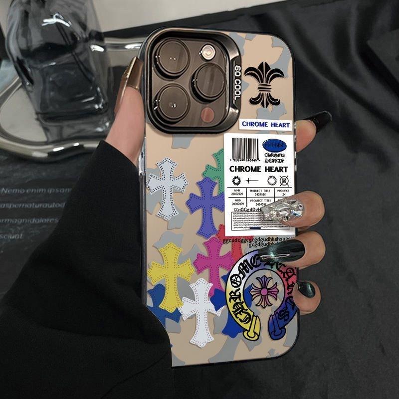 

Красочный крест для Apple 16promax Креативный для IPhone13/12 Чехол для мобильного телефона 15plus Противоударный 11 For Apple 16E