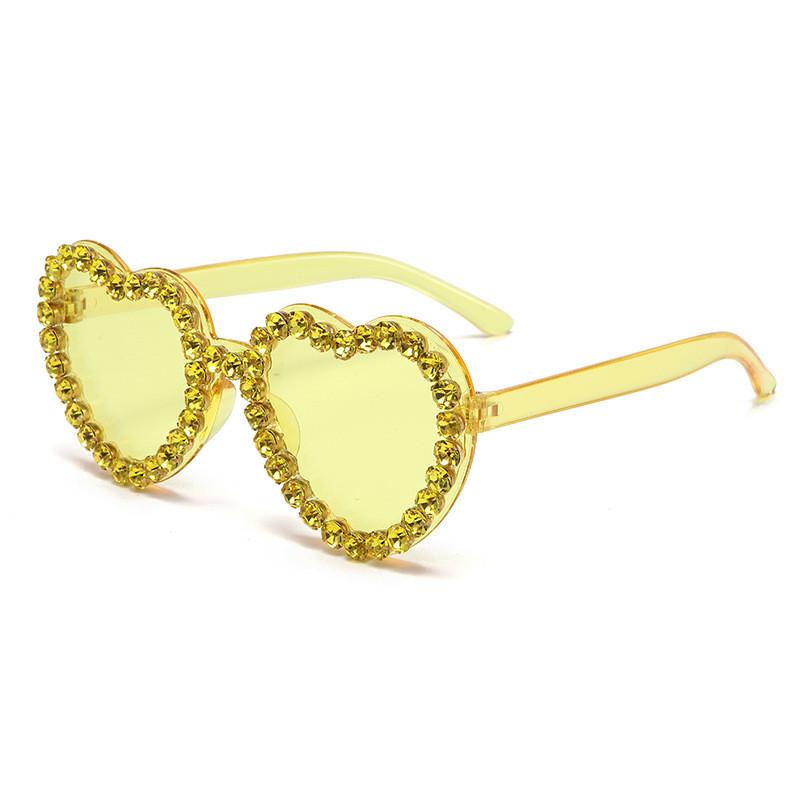 Fashion Heart Shaped Sunglasses For Women Men With Pc Frame Autumn
