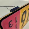 4Pcs Weather-Proof Frameless License Plate Frame Frameless License Plate Mount Car Tag Frame For Front And Rear Car Tags