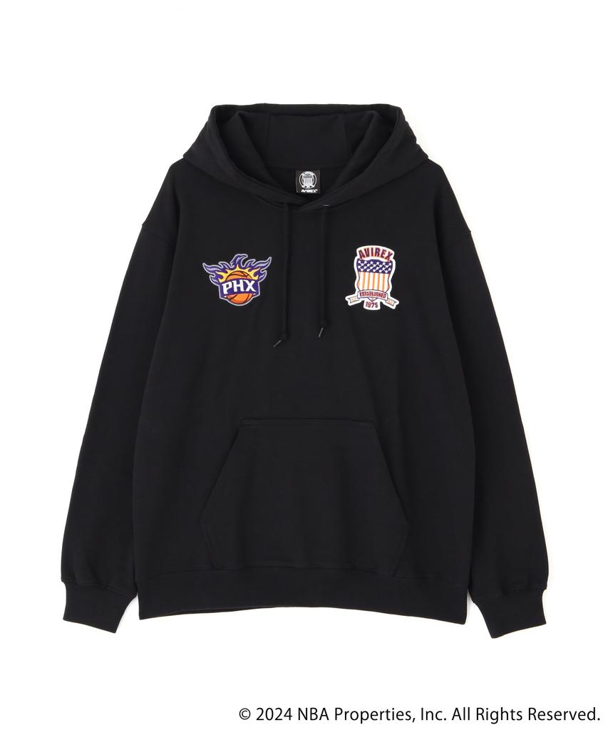 Avirex NBA Size L Hoodie, Men's, (120), Navy, 783-5131003