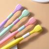 YALINNA Children's 3-Sided Soft Bristle Toothbrush with Tongue Cleaner