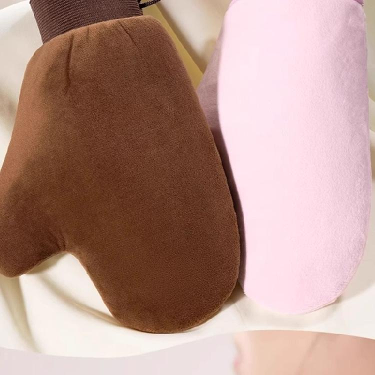 Practical Flocking Hand Cover Cosmetic Application Tool Reusable Design Glove For Daily Makeup Apply and Home Polish Use