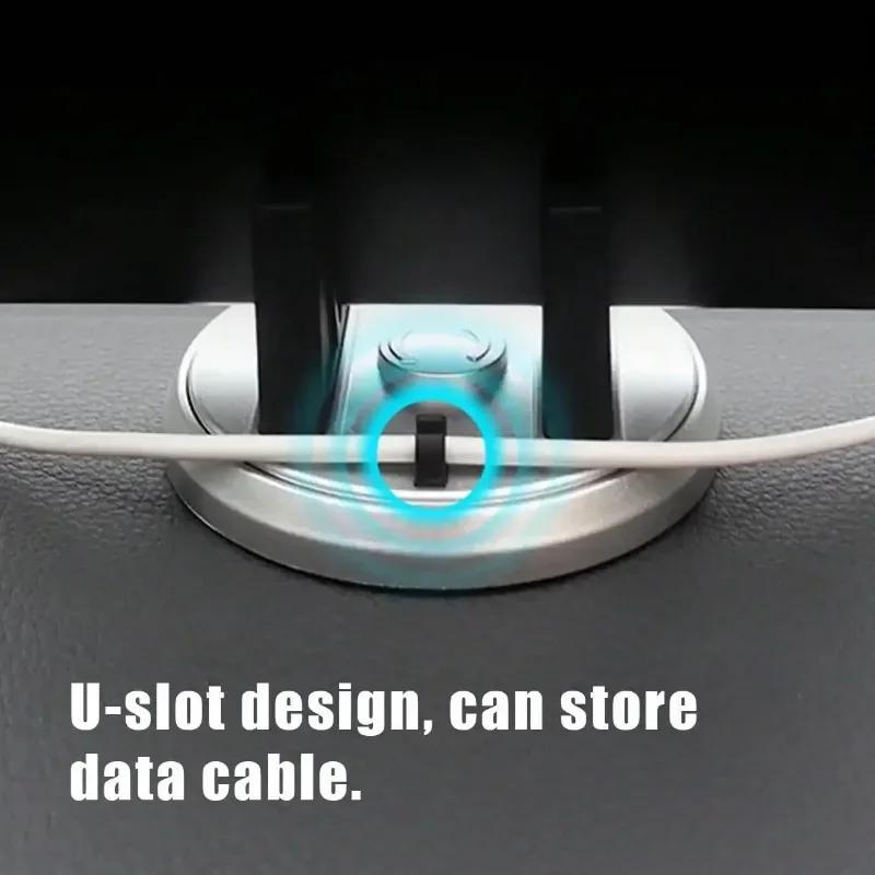 1Pcs 360 Degree Rotating Car Phone Holder Dashboard Holder with Anti-slip Pad for iPhone Samsung Xiaomi Huawei Car Accessories