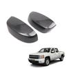 Car Styling Black Car Side Rearview Mirror Cover Stickers for Chevy Tahoe Silverado Sierra Pickup
