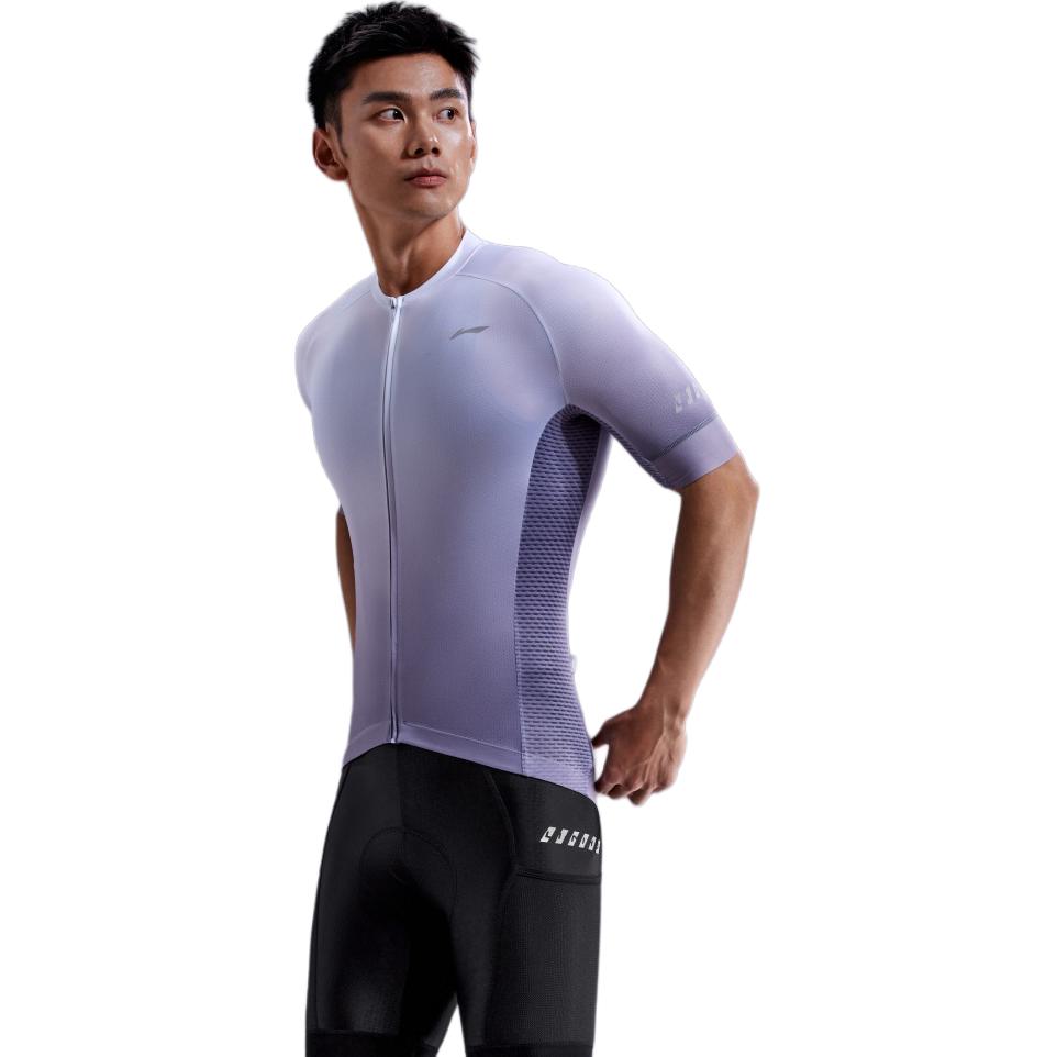 Li Ning Cycling Suits Men's Crew Neck Thin LCTY057+LCTK099