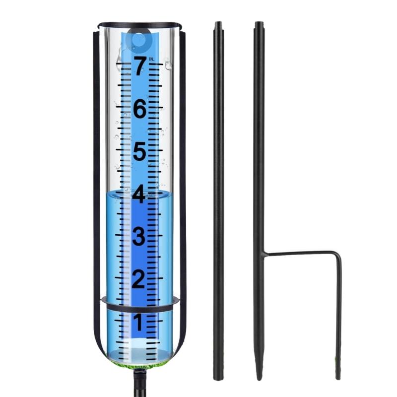 

Best Rate Rain Gauges For Yard With Stake Decorative Rain Measure Gauge 1