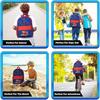 Spiderman Backpack for Kids, Blue and Red Design, Adjustable Straps, Lightweight Durable School Bag for Boys Girls