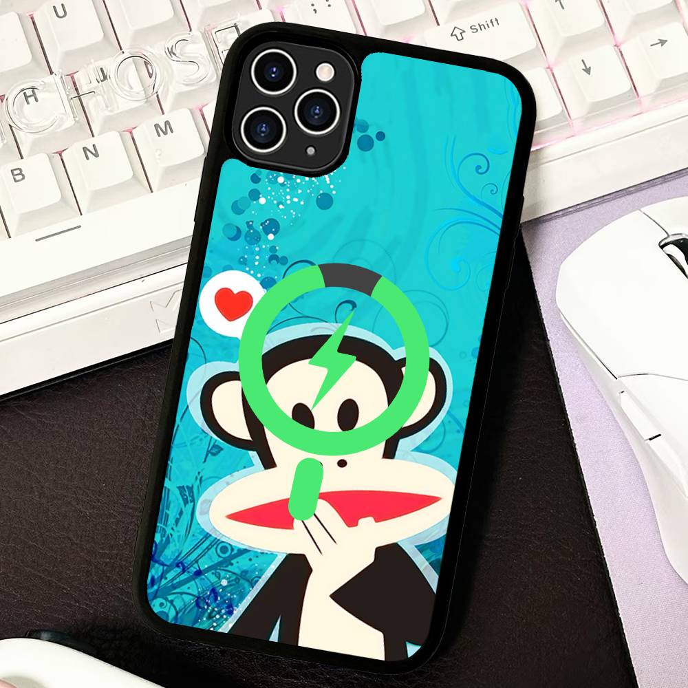 

Classic P-Paul F-Frank Logo For Magsafe Magnetic Phone Case For IPhone 17 16 15 14 13 12 11 Plus Pro Max PC+TPU Cover iPhone 13pro max