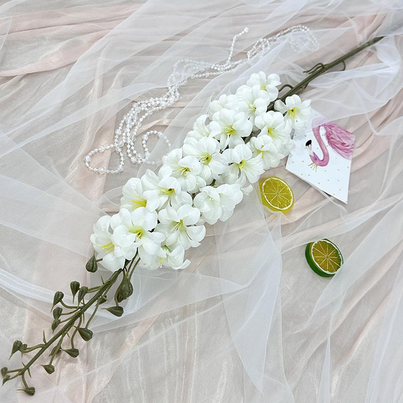 

Artificial Swallowtail Flower Arrangement For Event Decoration Gift Idea белый