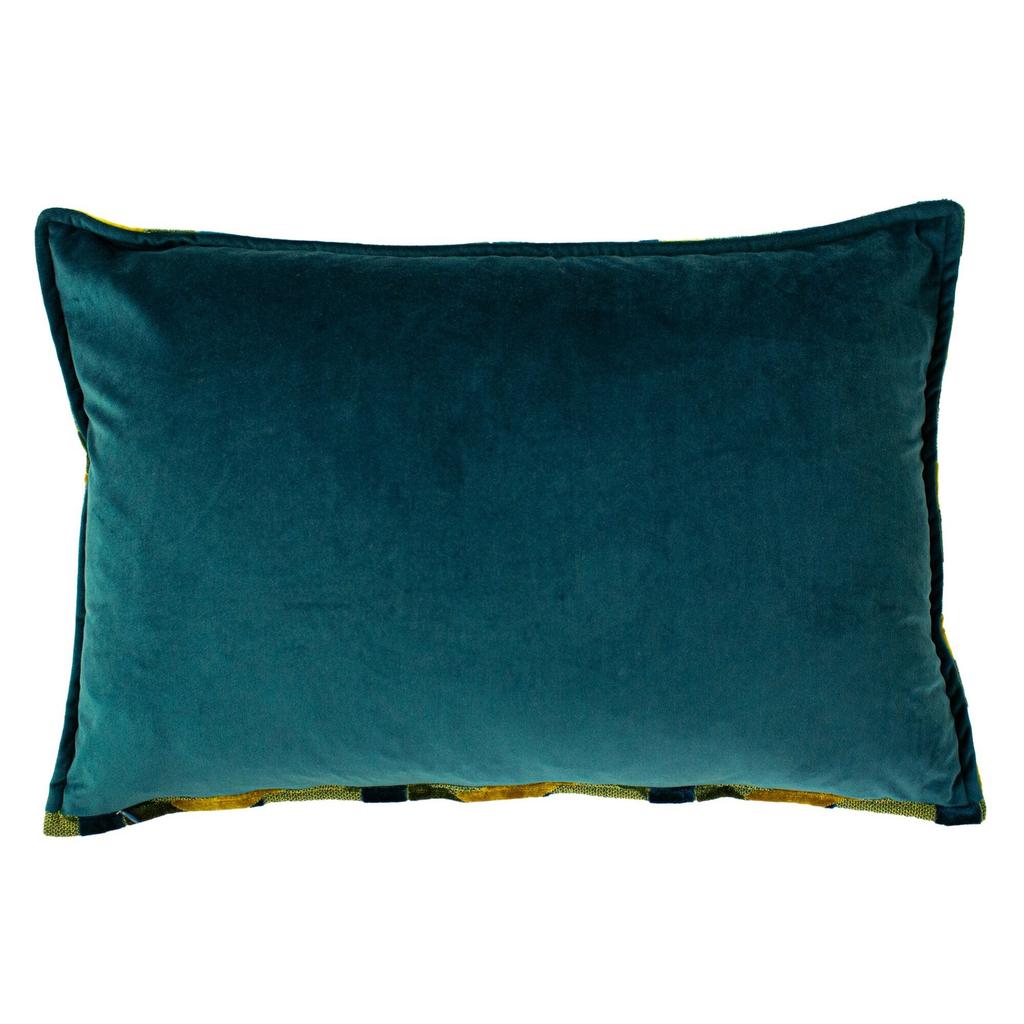 Riva Paoletti Delano Jacquard Velvet Cushion Cover