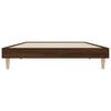 Vidaxl Bed Without Mattress, Brown Oak, 90X200 Cm