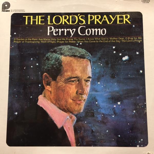 LP Record PERRY COMO - The Lord's Prayer CAS2299 PICKWICK US Country/Folk Used