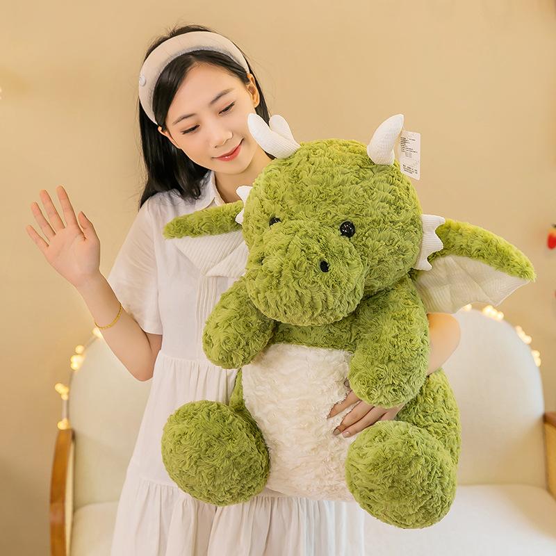 20CM Niedlicher Flugsaurier Und Fliegender Drache Puppe Dinosaurier Plüschtier Bettkissen Jungenpuppe Schlafbegleiter Geschenk