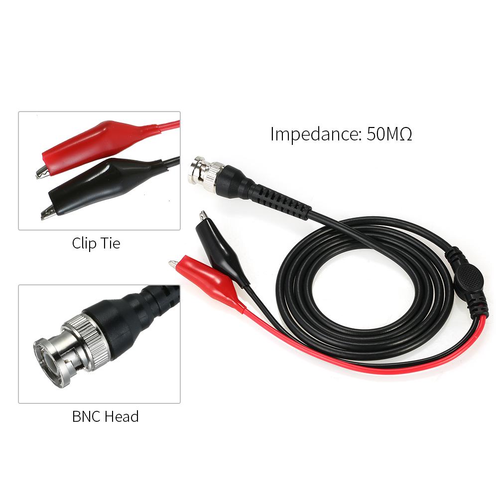 LODESTAR BNC-auf-Krokodilklemmen-Messleitungs-Kits, BNC-auf-Doppel-Prüfklemmen-Messleitungen, Sonde 50 m RF