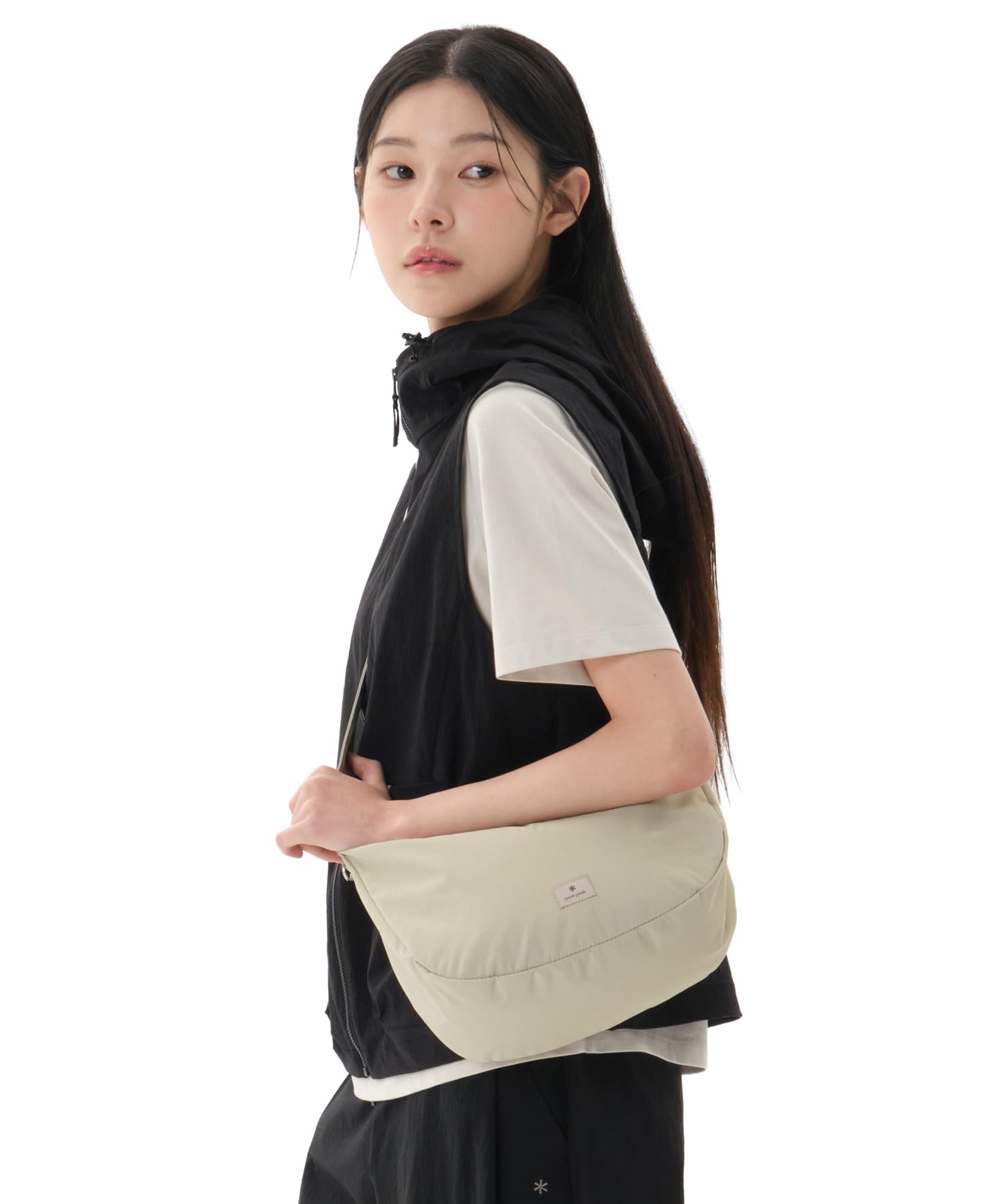 Сумка-тоут Snow Peak Softwill Hobo Bag 6 л Светло-бежевая Одна GS-S26ZWFCB24 - Сумка Сумка Сумка Мужская и Женская 8690₽