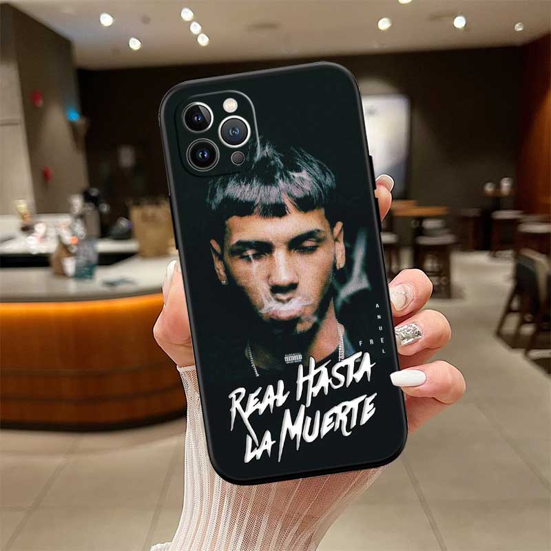 

RE8 Anuel AA Phone Case for Samsung Galaxy A11 A12 A13 A15 A52S A53 A55 A56 A70 A71 A72 A73 F06 F16 F56 S10 Plus S10e Galaxy A13 5G