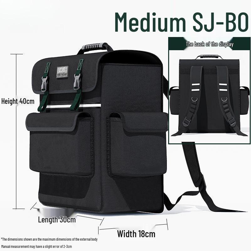 

Багатофункціональний міцний полотняний рюкзак для інструментів електрика