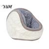 Soft Plush Ear Covers Winter Muffs for Women Men, Foldable Earmuffs with Thickened Protection Cover Lining, Knit Thermal Warmers Outdoor Sports