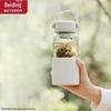 Buydeem 630ml Portable Glass Tea Infuser Bottle