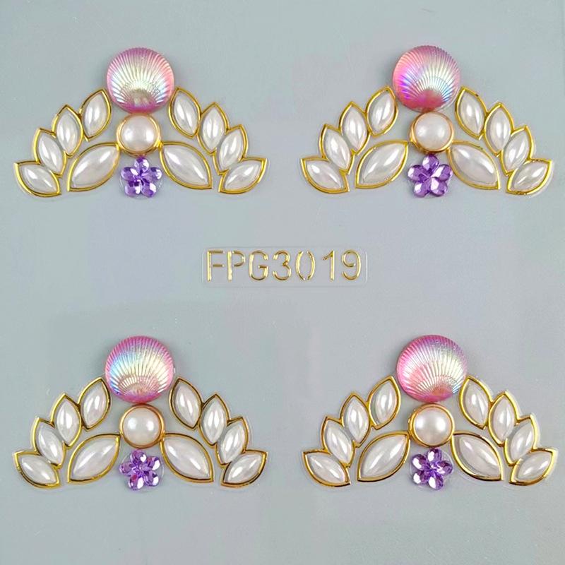 Sexy Diamond Face Tattoo Stickers Colorful Glitter Crystal Party Face Decal 3d Self-Adhesive Rhinestones Face Jewel Sliders