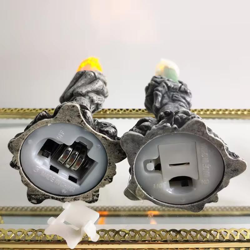 Hot Selling Halloween Skeletons Ghost Party Candles Pumpkin Party Happy Halloween Party Home Decorations