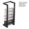 Wall Mounted Vertical Towel Rack Roll Paper Organizer Strong Load-bearing Easy To Install Bathroom Toilet Paper Holder