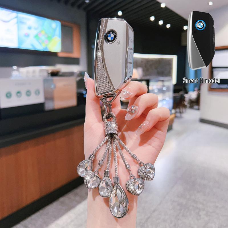 BMW 5 Series 530Li/X5 Key Case: Premium Full Wrap with X3/325Li Buckle