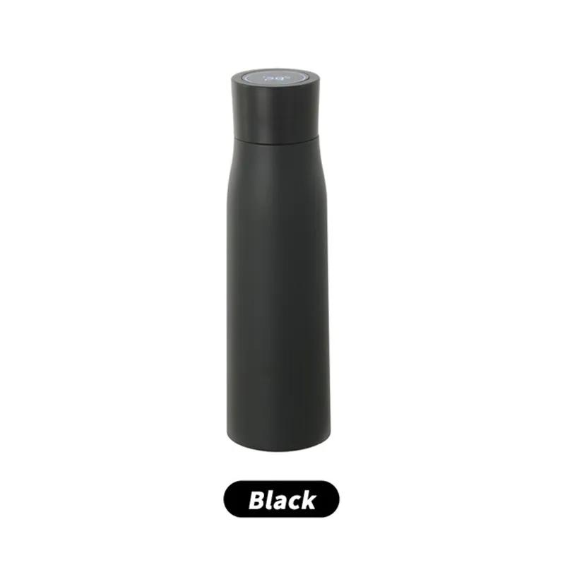 500ml Self-Cleaning Smart Water Bottle Double Wall Stainless Steel Insulated Vacuum Insulated Cup Sterilized Water Cup Gift Cup Coffee Cup Reusable