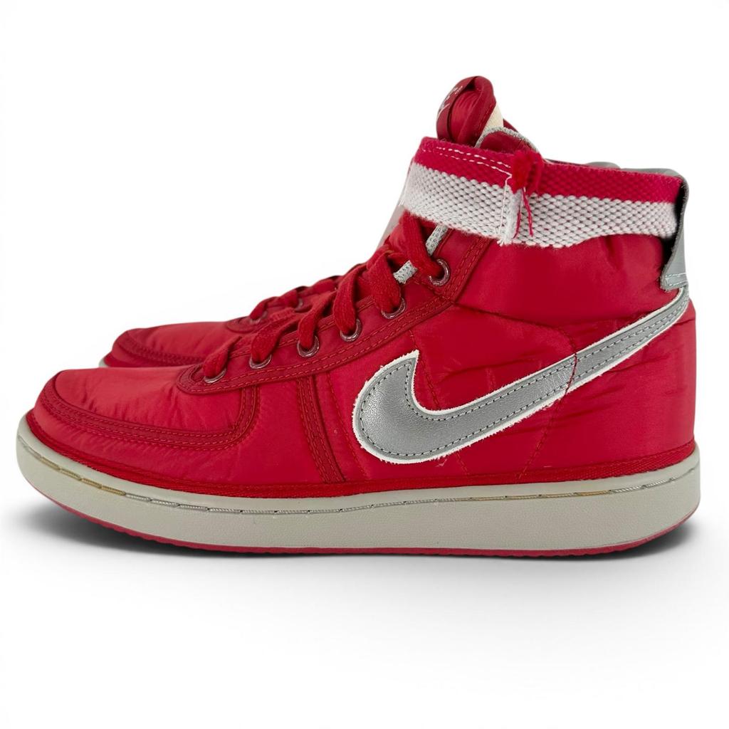 Pristine NIKE High Cut Sneakers VANDAL HIGH SUPREME Ankle Strap Red Mens 27.5cm Used