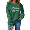 Women  Tops Women's Long Sleeve Sweatshirt Casual Crewneck Loose Fit Pollover Fleece Tops