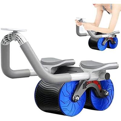 Abdominal Wheel Automatic Rebound Abdominal Muscle Wheel Elbow Brace Abdominal Roller Core Strength Training Gym Arm Waist Exercise Fitness Equipment
