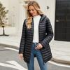 ziai Giacca Autunno Inverno da Donna con Cappuccio Indossabile da Entrambi i Lati Parka Slim Imbottito Caldo Piumino Trapuntato Moda Abbigliamento Femminile ZR-1379