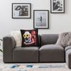 Halloween Horror Terrifier Film Pillowcase Printing Polyester Cushion Cover Decor Throw Pillow Case Cover Home Zippered 40*40cm
