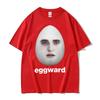 Maglietta Divertente Meme Hot Twilight Eggward Parodia di Edward Cullen Maglietta Humor Unisex Donna Casual Maglietta a Maniche Corte 100% Cotone Top
